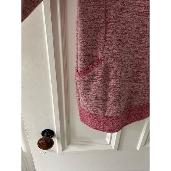 NWOT Pink heather lightweight tunic top with pockets - Picture 3 of 4